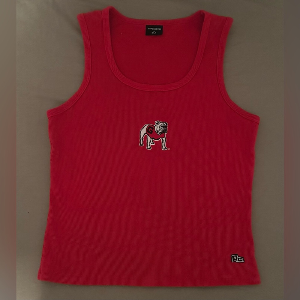 UGA women’s tank top